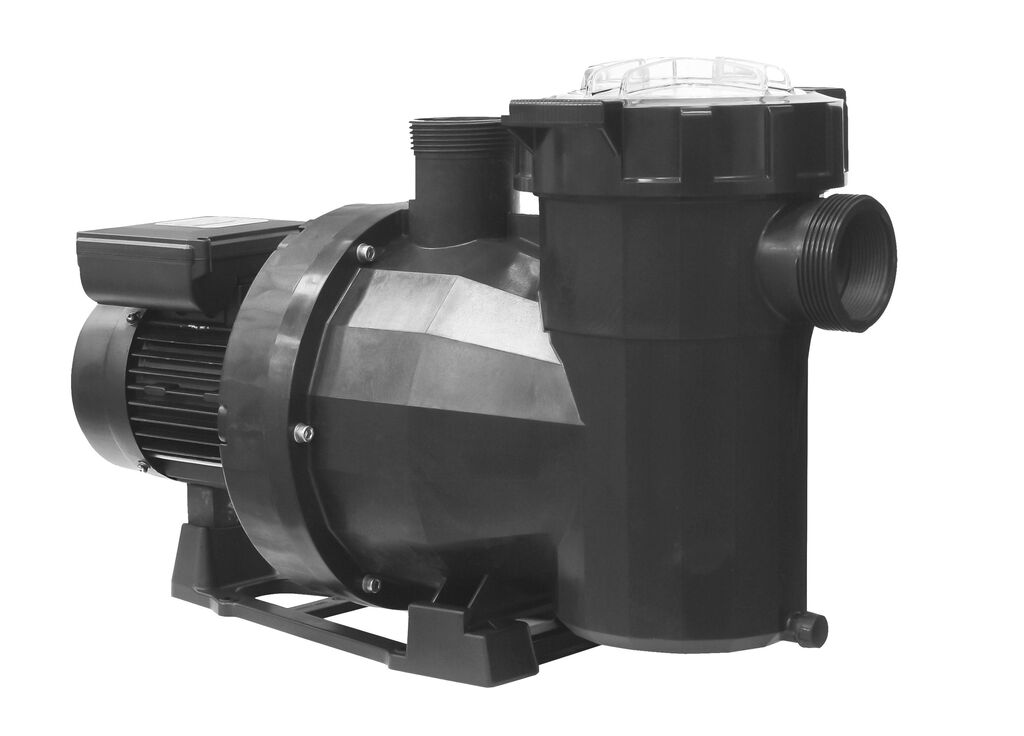 AstralPool Victoria Plus Silent self-priming pump with a transparent prefilter lid