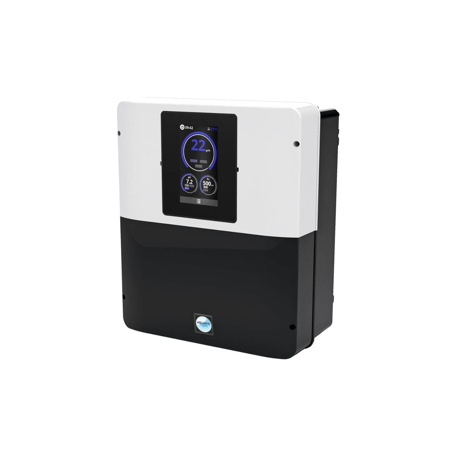 Hayward AquaRite NEO salt chlorinator control unit with colour display